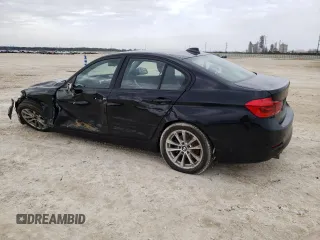 2018 BMW 3 Series 320i with VIN WBA8E1G53JNU93251, listed as a Copart auction lot 44211855 with 51,692 mi miles and Salvage Title. Bid and sale history available at carsss.com. Image 2.