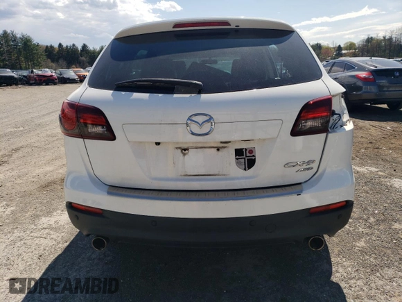 2014 Mazda CX-9 Touring with VIN JM3TB3CV1E0435396, listed as a Copart auction lot 52574695 with 150,478 mi miles and Salvage Title. Bid and sale history available at carsss.com. Image 6.