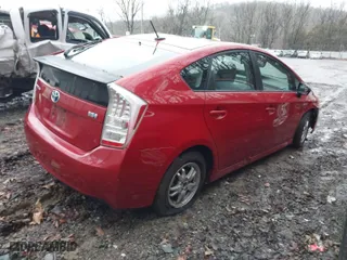 2010 Toyota Prius II with VIN JTDKN3DUXA0196393, listed as a IAAI auction lot 41694296 with 221,978 mi miles. Bid and sale history available at carsss.com. Image 4.