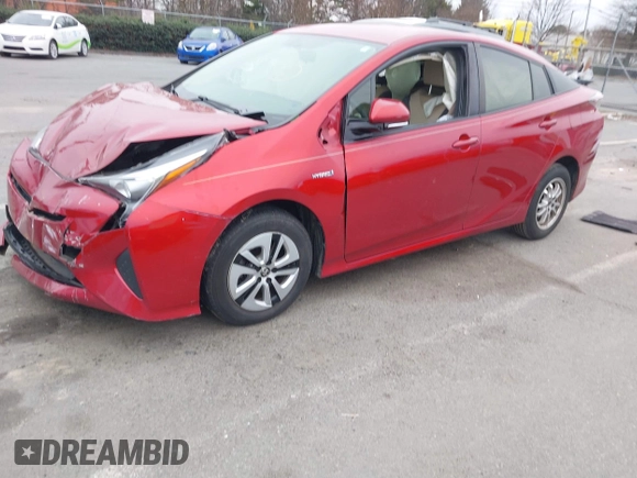 2016 Toyota Prius Four z VIN JTDKARFU5G3507831, wystawiony jako IAAI lot #41621652 z przebiegiem 76 024 mil mil oraz . Historia ofert i sprzedaży dostępna na DreamBid. Obrazek 2.