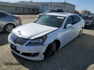 2014 Hyundai Equus Ultimate z VIN KMHGH4JH0EU084948, wystawiony jako Copart lot #44762455 z przebiegiem 112 625 mil mil oraz Szkody całkowita. Historia ofert i sprzedaży dostępna na DreamBid. Obrazek 1.