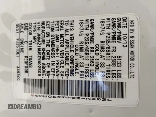 2014 Nissan Murano SV z VIN JN8AZ1MU5EW402599, wystawiony jako IAAI lot #42115514 z przebiegiem 131 656 mil mil oraz . Historia ofert i sprzedaży dostępna na DreamBid. Obrazek 9.