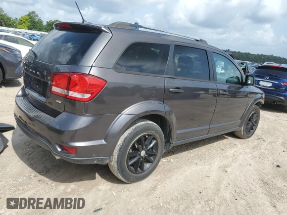 2017 Dodge Journey SXT with VIN 3C4PDDBG9HT639285, listed as a Copart auction lot 58600005 with 124,887 mi miles and Salvage title. Bid and sale history available at DreamBid. Image 3.