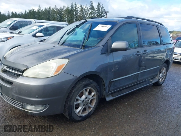2004 Toyota Sienna XLE with VIN 5TDBA22C54S025665, listed as a IAAI auction lot 41980484 with 219,035 mi miles and . Bid and sale history available at DreamBid. Image 2.