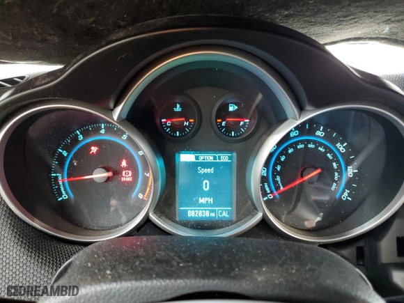 2014 Chevrolet Cruze ECO with VIN 1G1PJ5SB2E7394275, listed as a Copart auction lot 48231665 with 82,838 mi miles and Salvage Title. Bid and sale history available at carsss.com. Image 9.