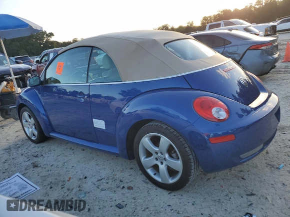 2007 Volkswagen Beetle with VIN 3VWSF31Y47M400970, listed as a Copart auction lot 75427664 with 67,318 mi miles and Non repairable. Bid and sale history available at DreamBid. Image 2.