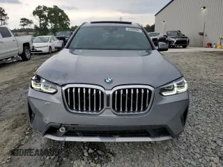 2023 BMW X3 xDrive30i with VIN 5UX53DP04P9S68659, listed as a Copart auction lot 54368385 with 26,650 mi miles and Salvage Title. Bid and sale history available at DreamBid. Image 5.