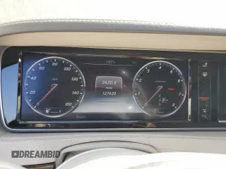 2016 Mercedes-Benz S 550 with VIN WDDUG8CB4GA234175, listed as a Copart auction lot 71807734 with 127,620 mi miles and Salvage Title. Bid and sale history available at carsss.com. Image 9.