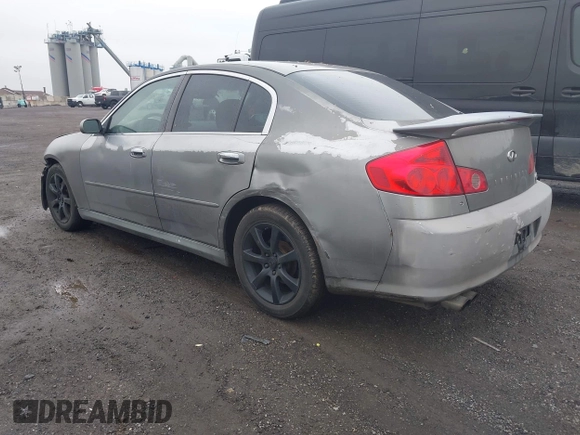 2005 Infiniti G35 with VIN JNKCV51F05M306144, listed as a IAAI auction lot 42171172 with 141,984 mi miles and . Bid and sale history available at DreamBid. Image 3.