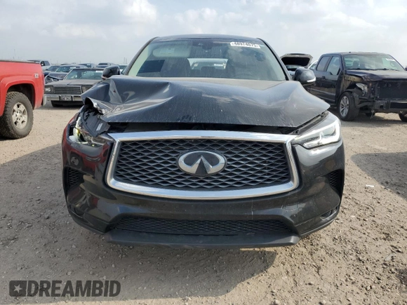 2022 Infiniti QX50 Pure with VIN 3PCAJ5AB1NF116220, listed as a Copart auction lot 48974075 with 73,079 mi miles and Salvage title. Bid and sale history available at DreamBid. Image 5.
