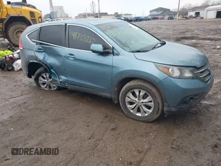 2014 Honda CR-V EX with VIN 2HKRM4H57EH634533, listed as a IAAI auction lot 41723212 with Not Provided miles and . Bid and sale history available at DreamBid. Image 1.