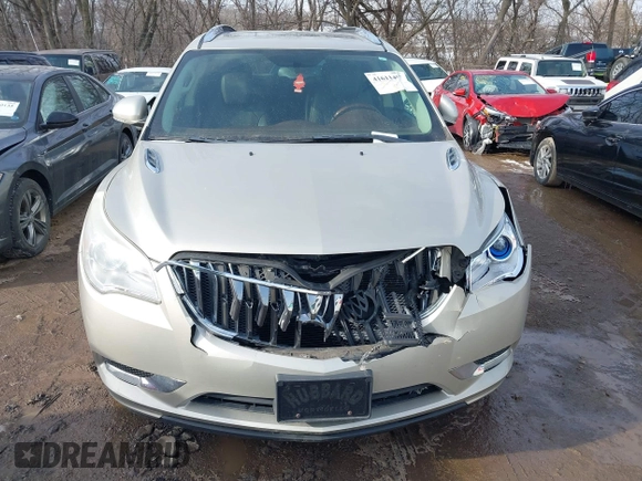 2013 Buick Enclave Leather with VIN 5GAKRCKD2DJ160883, listed as a IAAI auction lot 41611467 with 90,681 mi miles. Bid and sale history available at carsss.com. Image 6.