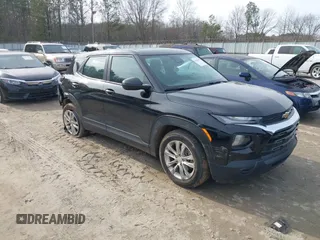 2023 Chevrolet TrailBlazer LS with VIN KL79MMS22PB010252, listed as a IAAI auction lot 41447461 with 67,803 mi miles and . Bid and sale history available at DreamBid. Image 1.