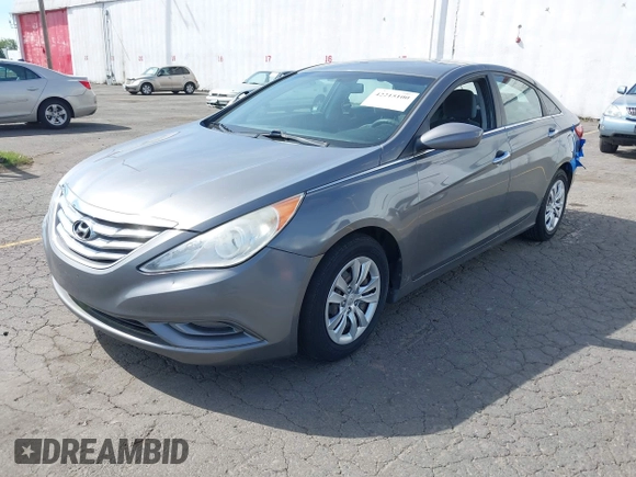 2011 Hyundai Sonata GLS with VIN 5NPEB4AC3BH032401, listed as a IAAI auction lot 42215100 with 159,178 mi miles and . Bid and sale history available at DreamBid. Image 2.