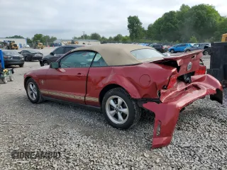 2008 Ford Mustang Deluxe with VIN 1ZVHT84N185158146, listed as a Copart auction lot 56237985 with 105,968 mi miles and Salvage title. Bid and sale history available at DreamBid. Image 2.
