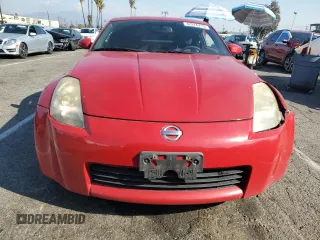 2004 Nissan 350Z Enthusiast with VIN JN1AZ34D24M103270, listed as a Copart auction lot 42976215 with 201,915 mi miles and Salvage Title. Bid and sale history available at DreamBid. Image 5.