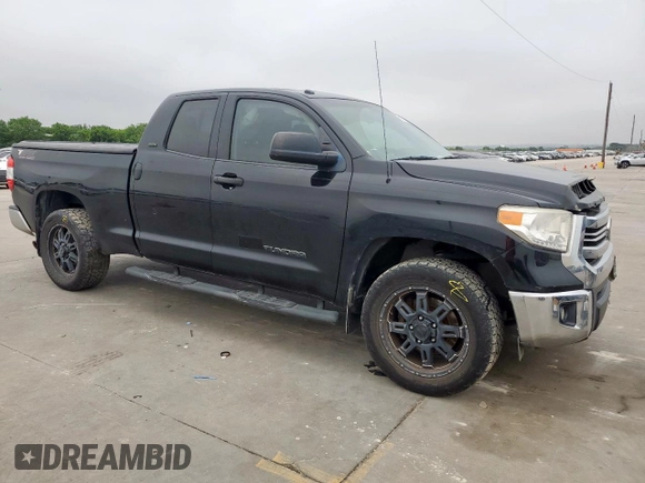2016 Toyota Tundra SR with VIN 5TFRM5F19GX104285, listed as a Copart auction lot 58734415 with 120,321 mi miles and Salvage title. Bid and sale history available at DreamBid. Image 4.