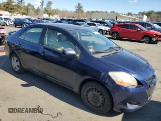2008 Toyota Yaris with VIN JTDBT923484024267, listed as a Copart auction lot 46183595 with 180,534 mi miles and Salvage Title. Bid and sale history available at carsss.com. Image 4.
