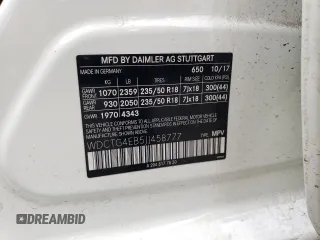 2018 Mercedes-Benz GLA 250 z VIN WDCTG4EB5JJ458777, wystawiony jako Copart lot #49916535 z przebiegiem 60 843 mil mil oraz Szkoda całkowita • Salvage title. Historia ofert i sprzedaży dostępna na DreamBid. Obrazek 12.