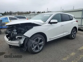 2022 Acura RDX Advance with VIN 5J8TC2H70NL003201, listed as a Copart auction lot 52623875 with 24,192 mi miles and Salvage title. Bid and sale history available at DreamBid. Image 1.