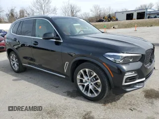 2019 BMW X5 xDrive40i with VIN 5UXCR6C57KLL34538, listed as a Copart auction lot 50252445 with 108,588 mi miles and Salvage Title. Bid and sale history available at carsss.com. Image 4.