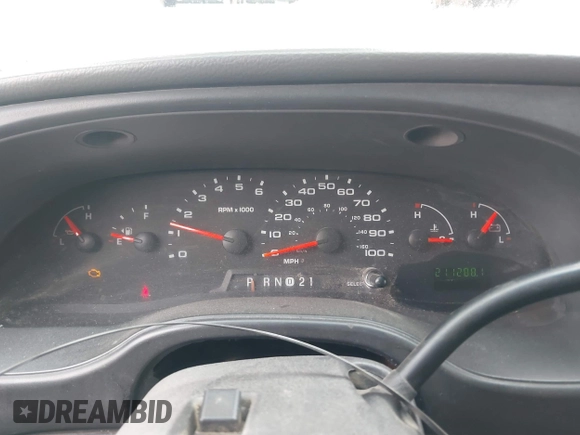 2008 Ford Econoline Cargo Commercial with VIN 1FTNS24L68DA24209, listed as a IAAI auction lot 41206100 with 211,288 mi miles and . Bid and sale history available at DreamBid. Image 7.