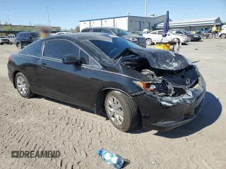 2012 Honda Civic Cpe LX with VIN 2HGFG3B55CH553583, listed as a Copart auction lot 69271314 with 149,172 mi miles and Salvage Title. Bid and sale history available at carsss.com. Image 4.