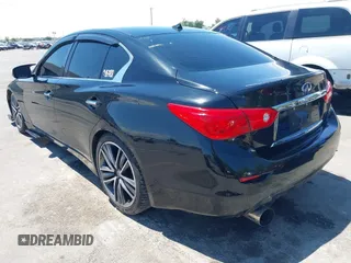 2017 Infiniti Q50 Premium with VIN JN1EV7APXHM737130, listed as a IAAI auction lot 42440909 with 97,461 mi miles and . Bid and sale history available at DreamBid. Image 3.