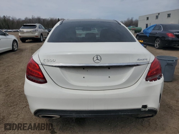 2018 Mercedes-Benz C 300 z VIN 55SWF4KB1JU239945, wystawiony jako Copart lot #54153275 z przebiegiem 100 540 mil mil oraz Szkoda całkowita • Salvage title. Historia ofert i sprzedaży dostępna na DreamBid. Obrazek 6.