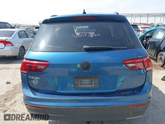 2020 Volkswagen Tiguan S с VIN 3VV1B7AX2LM143439, выставлен на аукционе IAAI как лот 42366409 с пробегом Не указан миль и . История ставок и продаж доступна на DreamBid. Изображение 15.