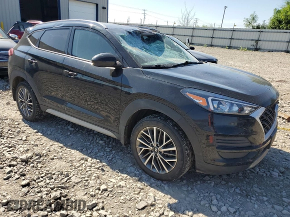 2020 Hyundai Tucson Ultimate with VIN KM8J3CALXLU131676, listed as a Copart auction lot 63118485 with 41,127 mi miles and Salvage title. Bid and sale history available at DreamBid. Image 4.