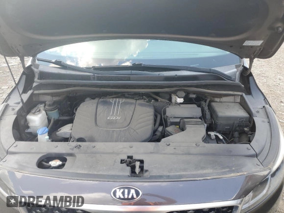 2017 Kia Sedona LX with VIN KNDMB5C17H6333432, listed as a Copart auction lot 67005714 with 91,393 mi miles and Salvage Title. Bid and sale history available at carsss.com. Image 14.