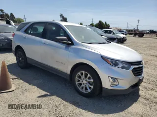 2019 Chevrolet Equinox LS z VIN 2GNAXHEVXK6201103, wystawiony jako Copart lot #53913545 z przebiegiem 78 016 mil mil oraz Szkoda całkowita • Salvage title. Historia ofert i sprzedaży dostępna na DreamBid. Obrazek 4.