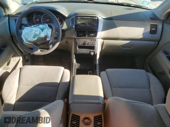 2006 Honda Pilot EX with VIN 5FNYF28496B004482, listed as a Copart auction lot 49183715 with 144,589 mi miles and Salvage Title. Bid and sale history available at DreamBid. Image 8.