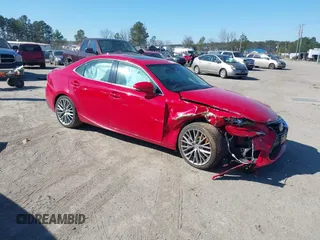 2016 Lexus IS 300/350 with VIN JTHCM1D29G5013389, listed as a IAAI auction lot 41690143 with 69,365 mi miles and . Bid and sale history available at DreamBid. Image 1.