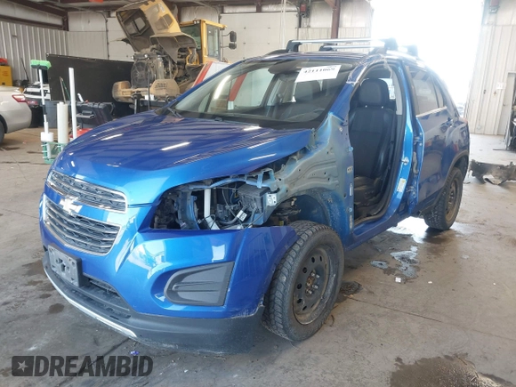 2015 Chevrolet Trax LT with VIN KL7CJRSB2FB055251, listed as a IAAI auction lot 42111069 with 91,930 mi miles and . Bid and sale history available at DreamBid. Image 18.