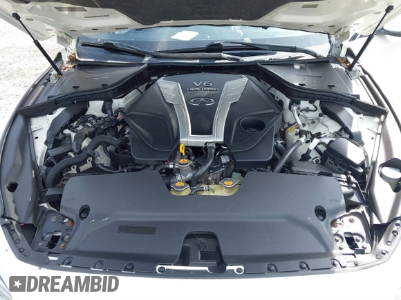 2017 Infiniti Q50 3.0t Premium with VIN JN1EV7AR4HM831716, listed as a IAAI auction lot 40413889 with 56,402 mi miles. Bid and sale history available at carsss.com. Image 10.
