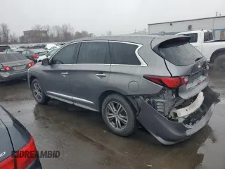 2019 Infiniti QX60 PURE with VIN 5N1DL0MM5KC510704, listed as a Copart auction lot 51226535 with 88,966 mi miles and Salvage Title. Bid and sale history available at carsss.com. Image 2.