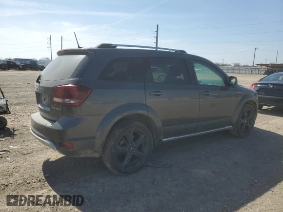 2019 Dodge Journey Crossroad with VIN 3C4PDCGBXKT798802, listed as a Copart auction lot 44128535 with 92,053 mi miles and Salvage Title. Bid and sale history available at DreamBid. Image 3.