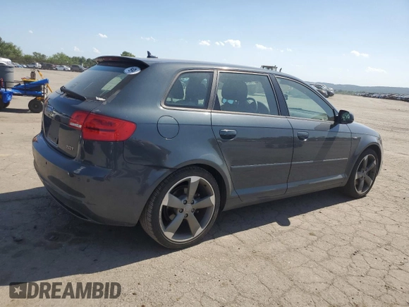 2013 Audi A3 Premium Plus with VIN WAUPEAFM9DA000642, listed as a Copart auction lot 62450875 with 57,220 mi miles and Clean title. Bid and sale history available at DreamBid. Image 3.
