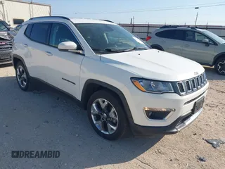 2020 Jeep Compass Limited с VIN 3C4NJCCB1LT123329, выставлен на аукционе IAAI как лот 42090488 с пробегом 117 187 миль миль и . История ставок и продаж доступна на DreamBid. Изображение 1.