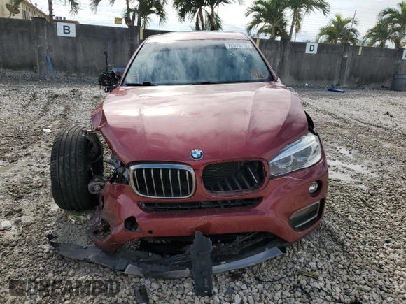 2016 BMW X6 sDrive35i with VIN 5UXKU0C56G0F92200, listed as a Copart auction lot 72515712 with 75,500 mi miles. Bid and sale history available at carsss.com. Image 5.