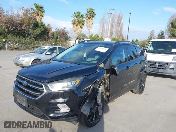 2017 Ford Escape SE with VIN 1FMCU0GDXHUC95845, listed as a IAAI auction lot 41850265 with 77,691 mi miles and . Bid and sale history available at carsss.com. Image 6.