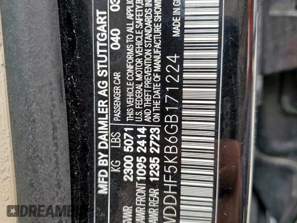 2016 Mercedes-Benz E 350 Sport z VIN WDDHF5KB6GB171224, wystawiony jako Copart lot #57075885 z przebiegiem 126 224 mil mil oraz Czysty tytuł • Clean title. Historia ofert i sprzedaży dostępna na DreamBid. Obrazek 12.