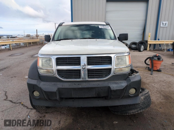 2007 Dodge Nitro SXT with VIN 1D8GT28K47W615392, listed as a Copart auction lot 51834425 with 195,055 mi miles and Salvage Title. Bid and sale history available at carsss.com. Image 5.