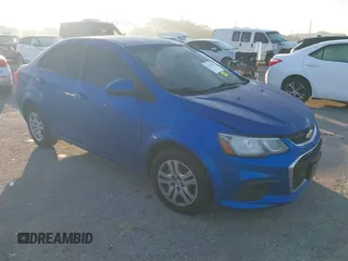2018 Chevrolet Sonic LS with VIN 1G1JB5SH9J4103452, listed as a IAAI auction lot 41457656 with 111,501 mi miles and . Bid and sale history available at DreamBid. Image 1.