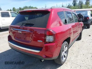2016 Jeep Compass Latitude with VIN 1C4NJDEB3GD755831, listed as a IAAI auction lot 42222434 with 115,593 mi miles and . Bid and sale history available at DreamBid. Image 4.