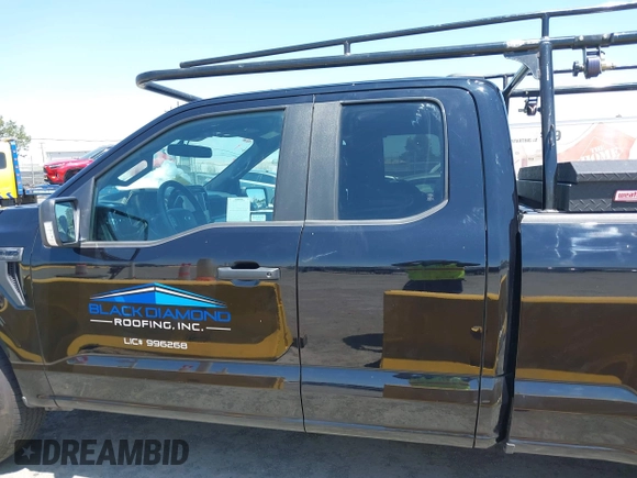 2023 Ford F-150 XL with VIN 1FTEX1C55PKE05056, listed as a IAAI auction lot 42466045 with 54,329 mi miles and . Bid and sale history available at DreamBid. Image 14.