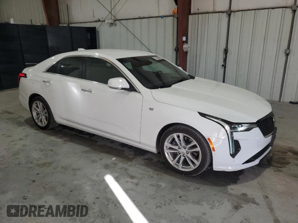 2024 Cadillac CT4 Luxury z VIN 1G6DA5RK5R0131912, wystawiony jako Copart lot #48814235 z przebiegiem 20 798 mil mil oraz Czysty tytuł • Clean title. Historia ofert i sprzedaży dostępna na DreamBid. Obrazek 4.