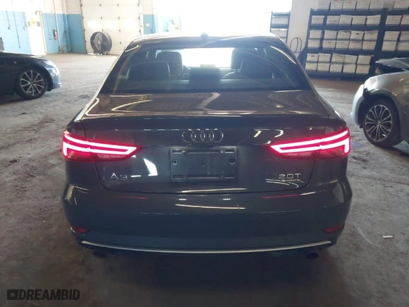 2017 Audi A3 Sedan Premium with VIN WAUB8GFF7H1007262, listed as a IAAI auction lot 41639951 with NaN miles. Bid and sale history available at carsss.com. Image 16.